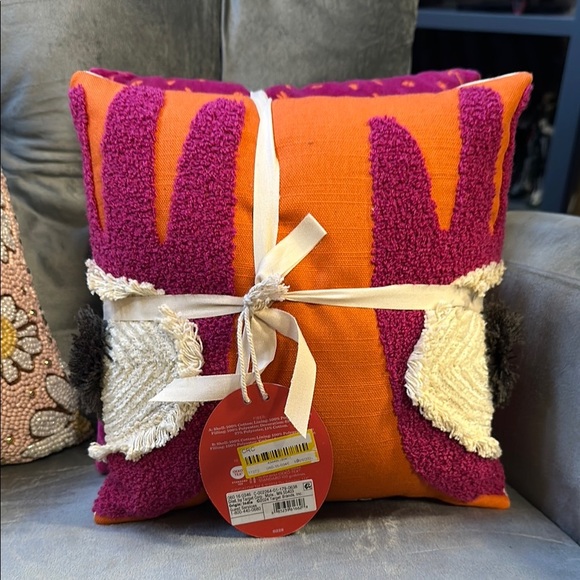 Opalhouse Orange and Pink Decorative Pillows, Set Of 2, NWT - Picture 1 of 5